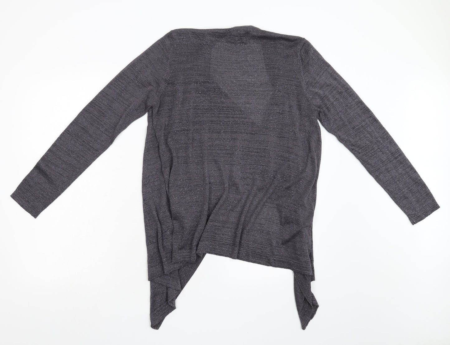 Matalan Womens Grey  Knit Cardigan Jumper Size M