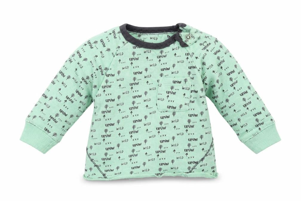 Mini Club Baby Green   Basic T-Shirt Size 0-3 Months
