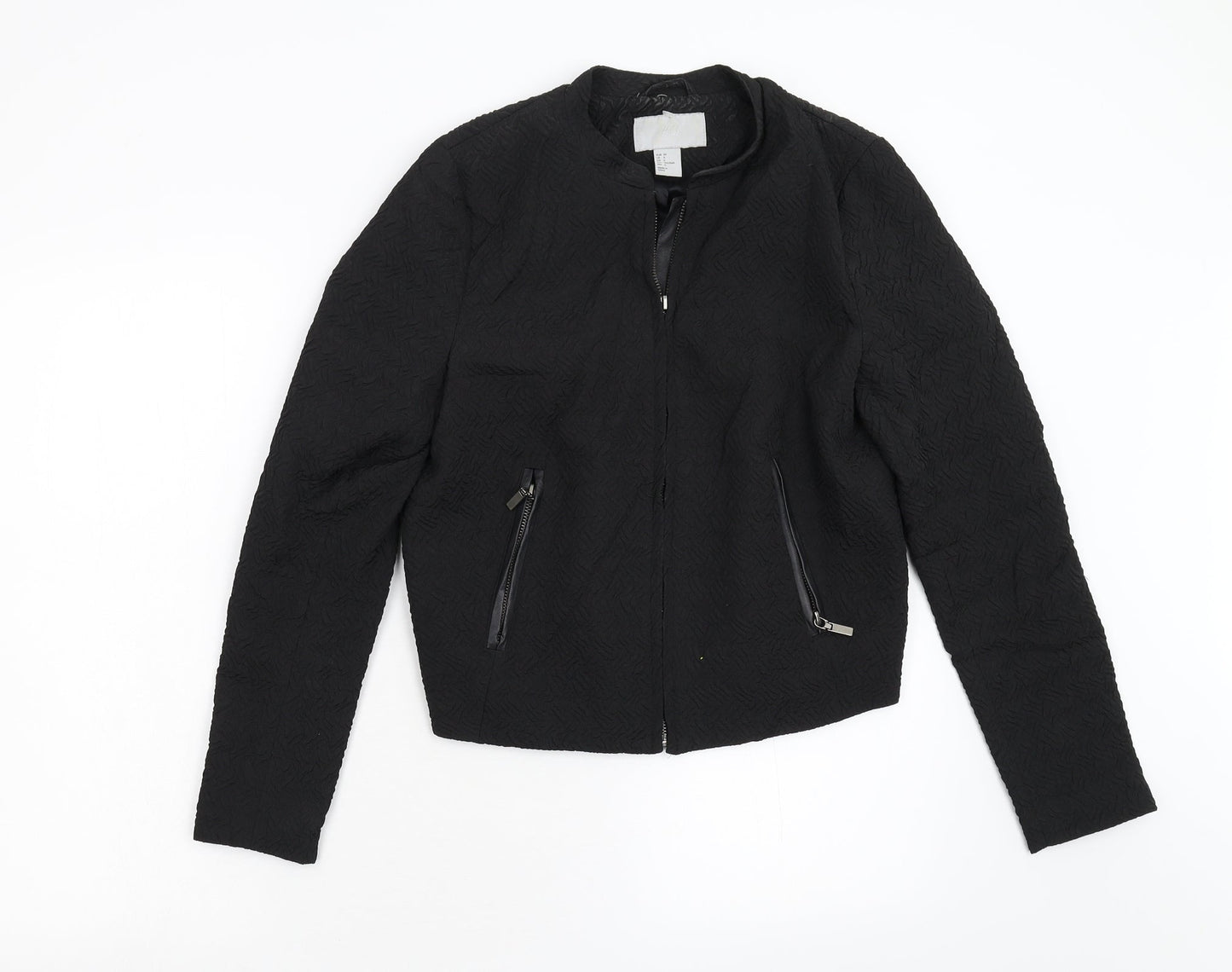 H&M Womens Black   Jacket  Size 8