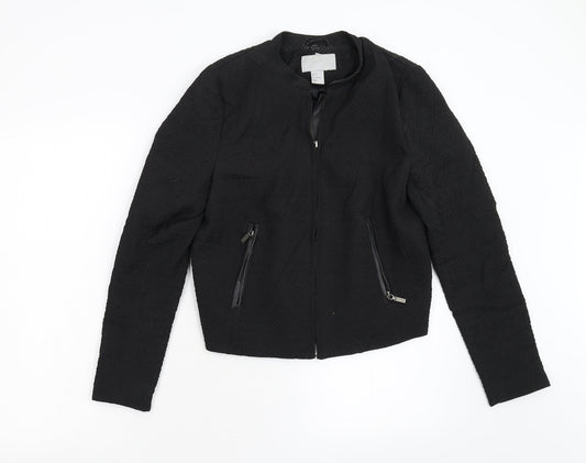 H&M Womens Black   Jacket  Size 8