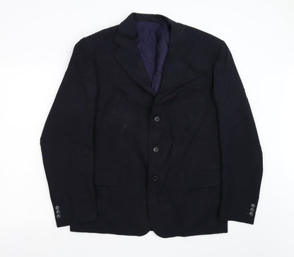 Essentials Mens Blue   Jacket Blazer Size 40