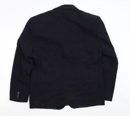 Essentials Mens Blue   Jacket Blazer Size 40