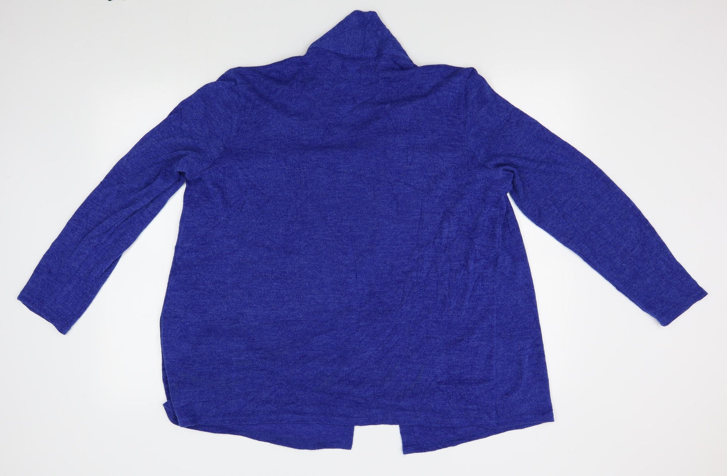 Afibel Womens Blue   Cardigan Jumper Size 16  - shirt insert