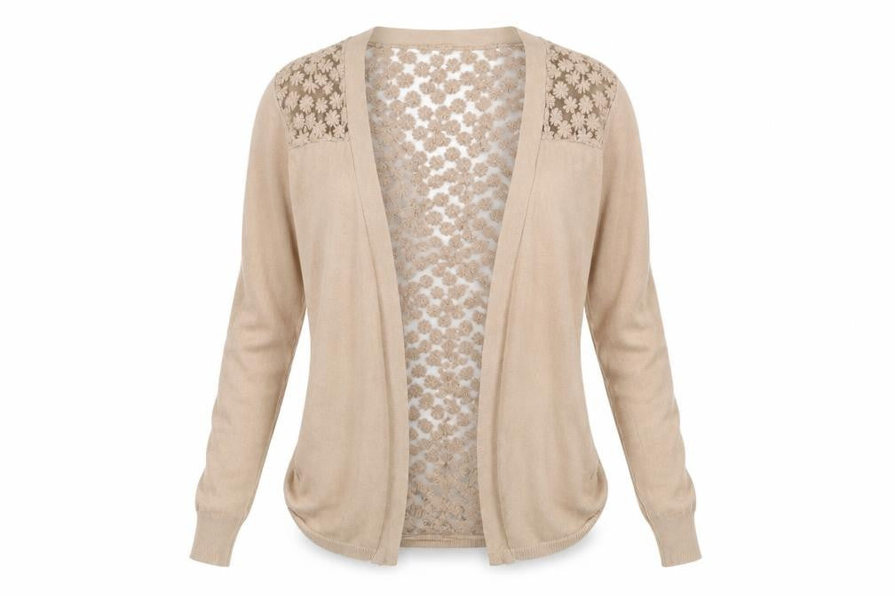 Mirumi Womens Beige   Cardigan Jumper Size M