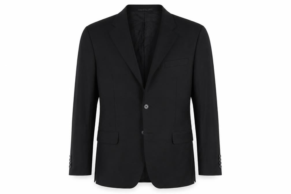 Lanificio Mens Black   Jacket Suit Jacket One Size
