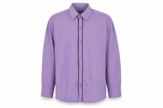 Next Mens Purple    Button-Up One Size