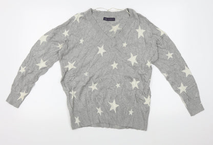 Marks & Spencer Womens Grey   Pullover Jumper Size M
