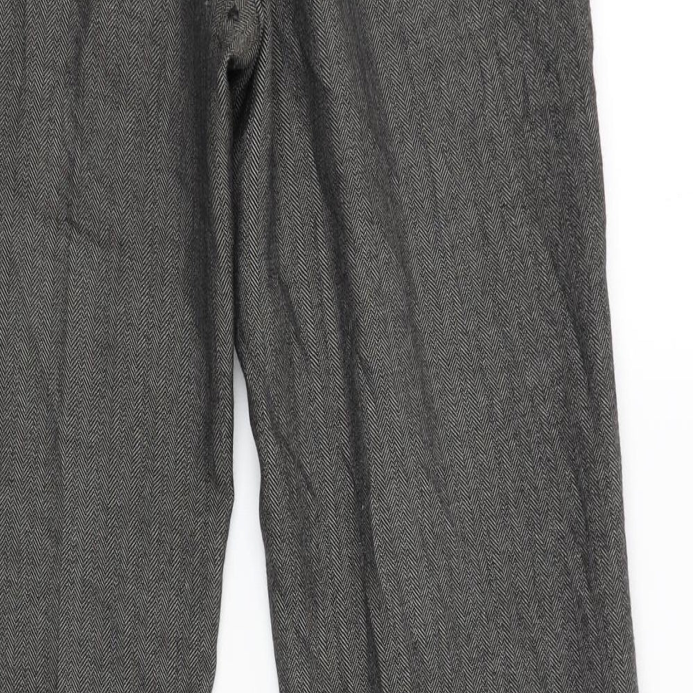 River Island Womens Grey   Trousers  Size 34 L32 in