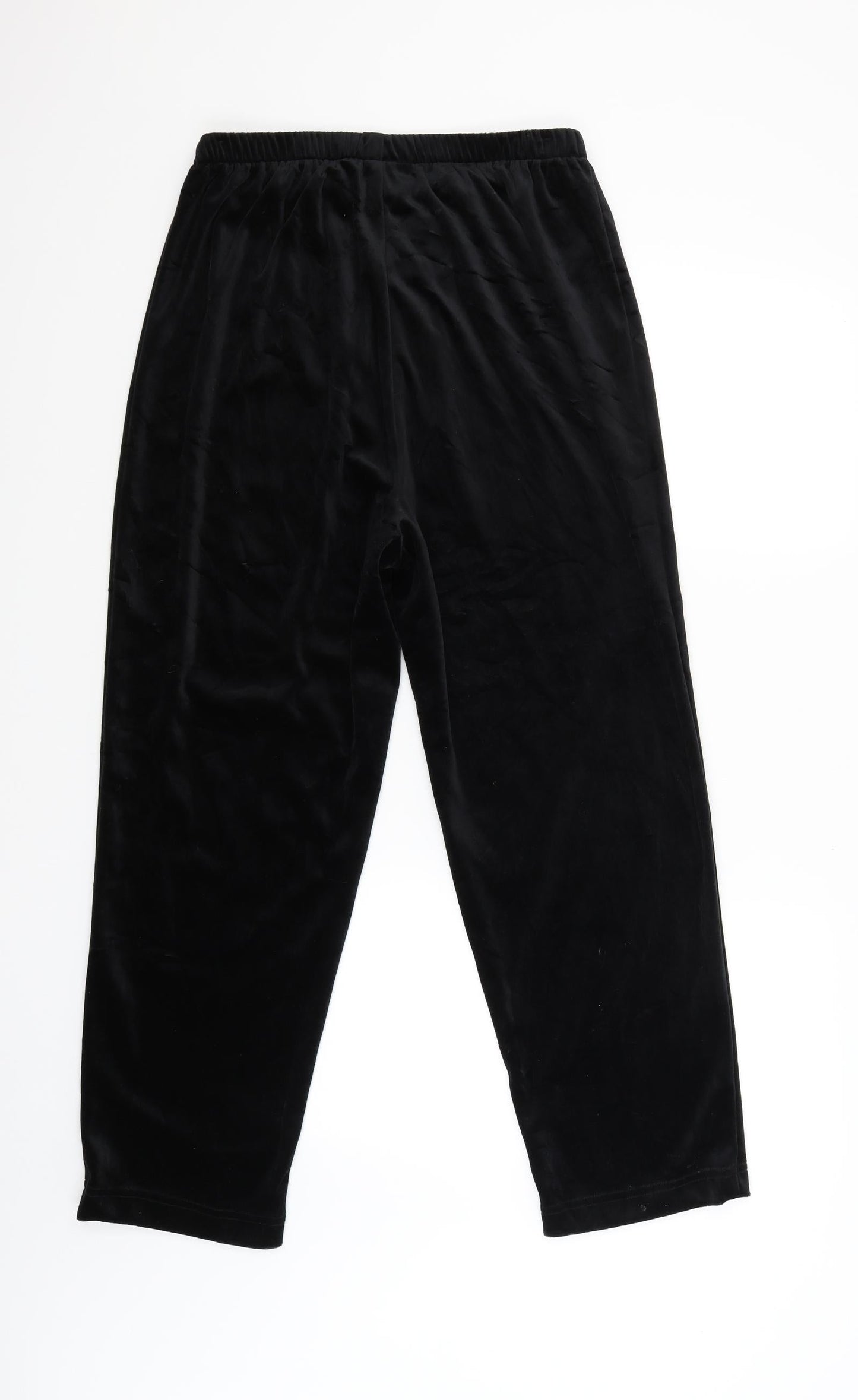 Canda Womens Black   Sweatpants Trousers Size 16 L25 in
