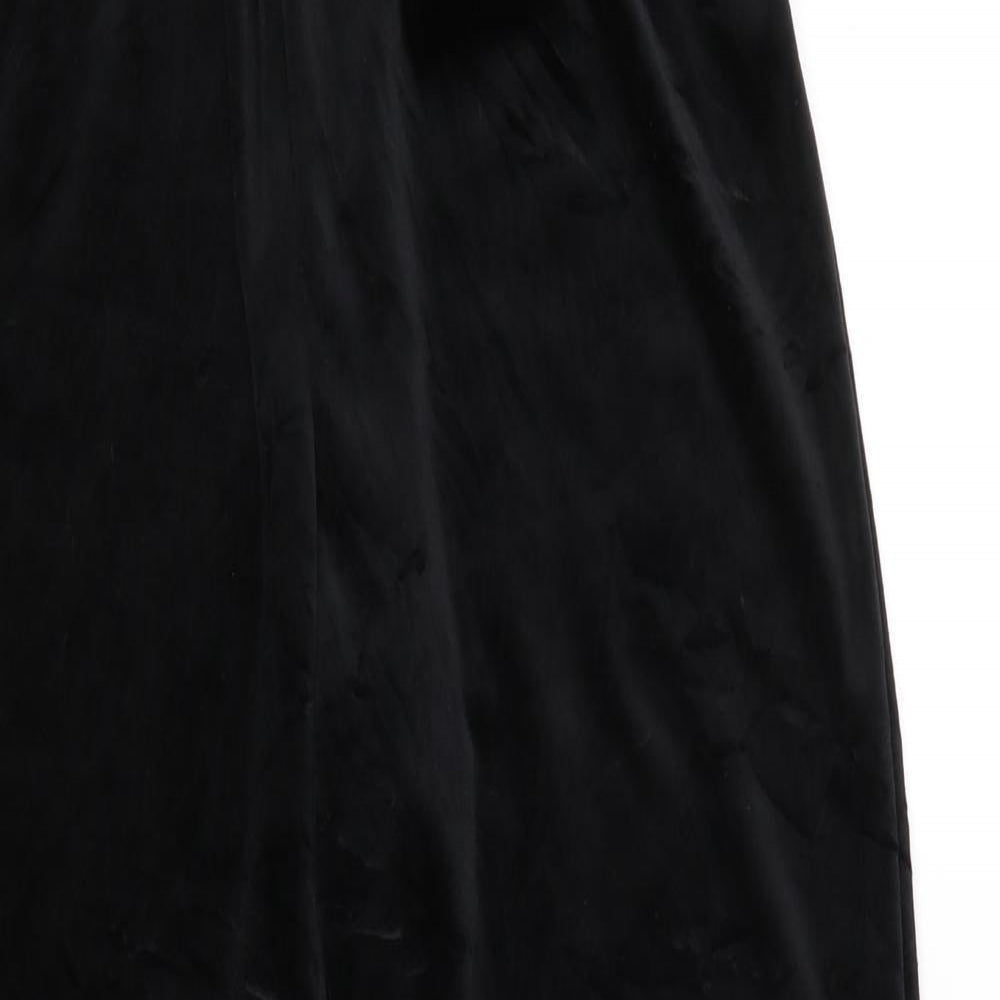 Canda Womens Black   Sweatpants Trousers Size 16 L25 in