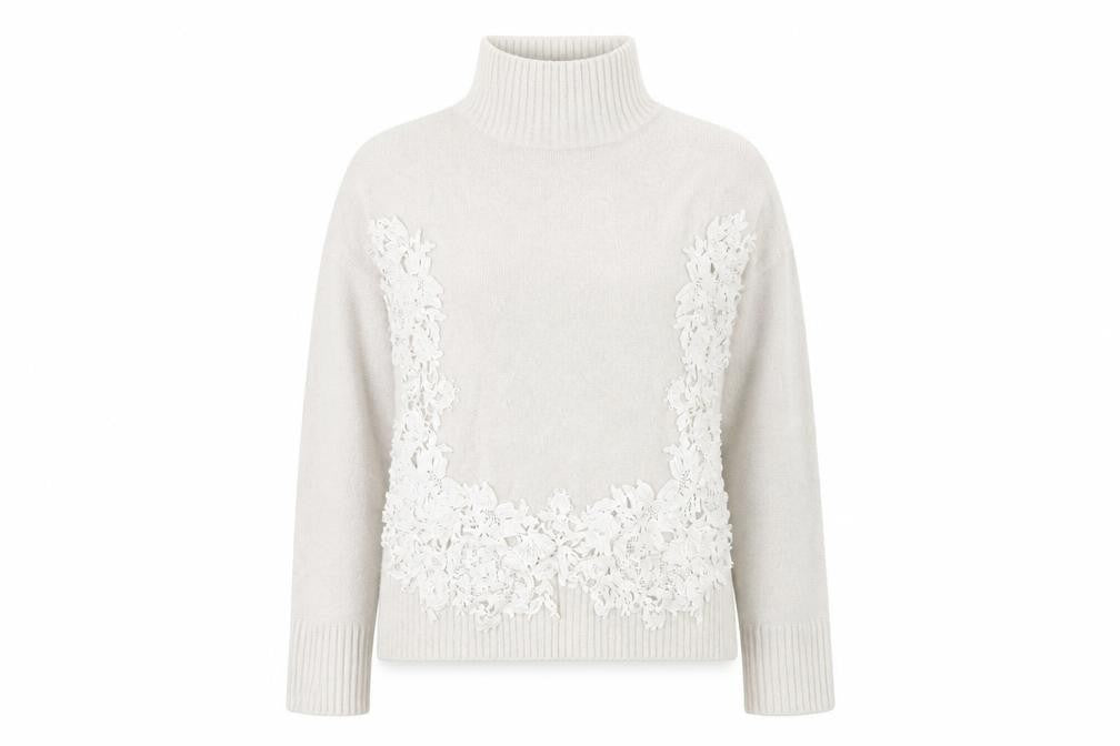 Marks & Spencer Womens Beige  Knit Pullover Jumper Size 12