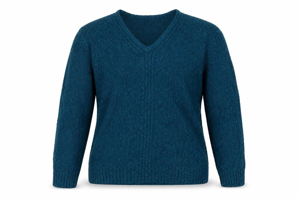 Isle Womens Blue   Pullover Jumper Size L