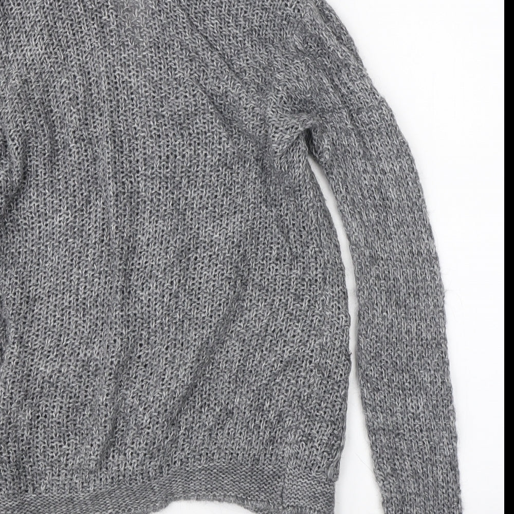 James Lakeland Womens Grey   Cardigan Jumper Size M
