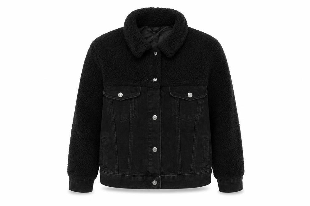 Topshop Womens Black   Jacket  Size 8