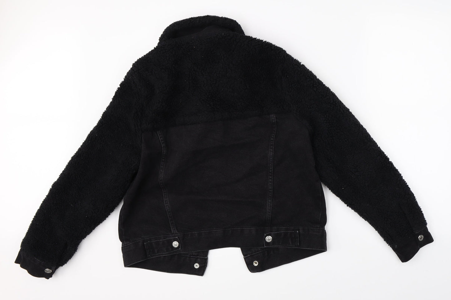 Topshop Womens Black   Jacket  Size 8