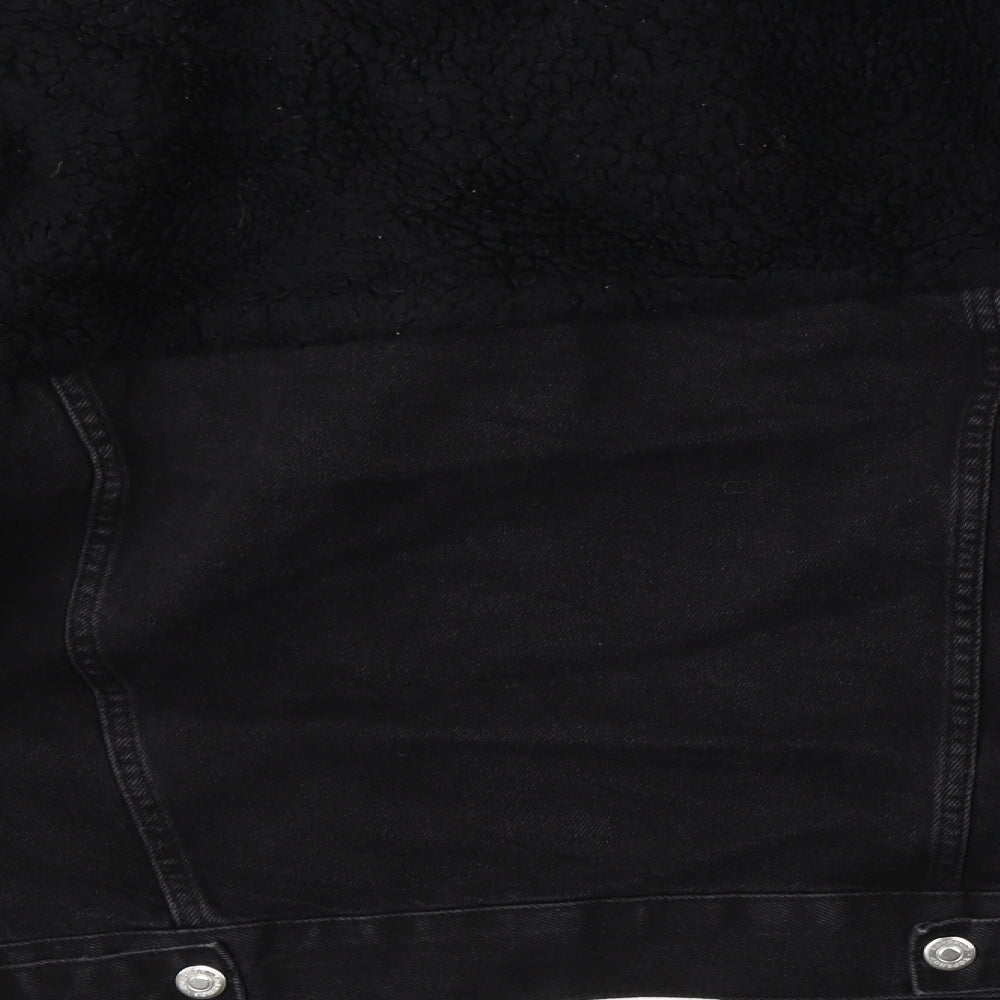 Topshop Womens Black   Jacket  Size 8