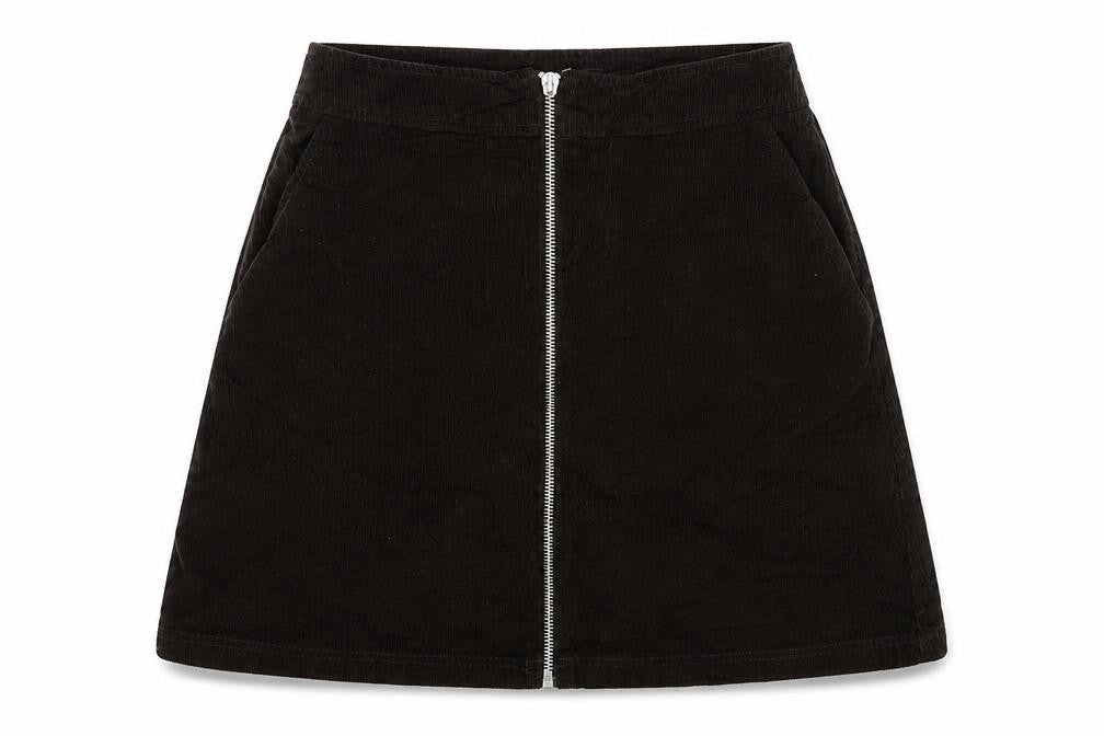 NEXT Womens Green  Corduroy A-Line Skirt Size 6