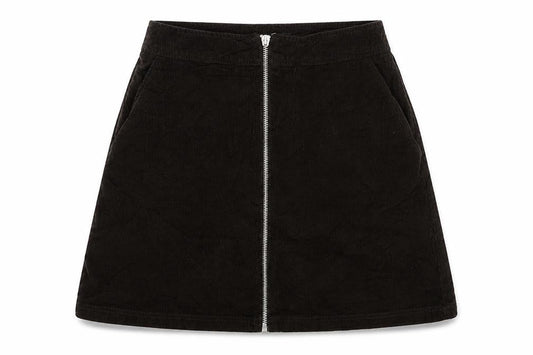 Next Womens Green  Corduroy A-Line Skirt Size 6