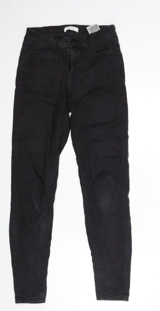 VILA Womens Black   Skinny Jeans Size XS L27 in