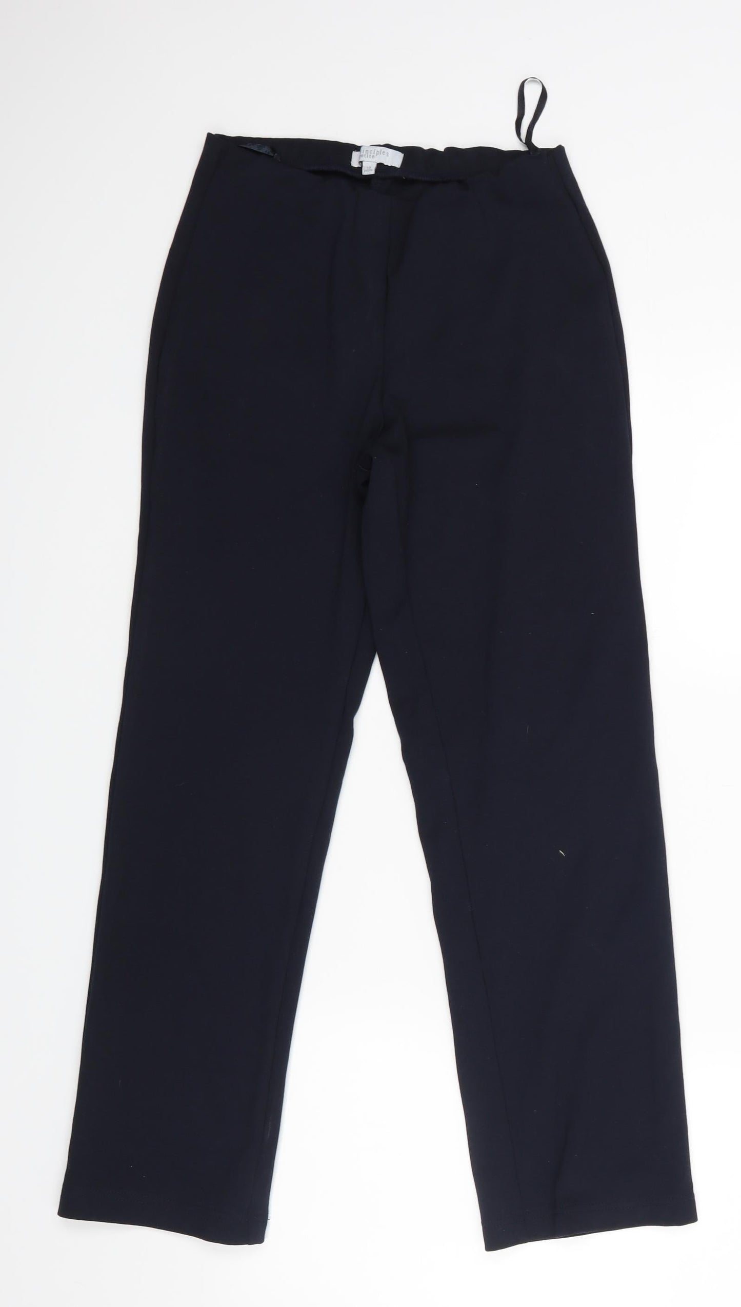 Principles Womens Blue   Dress Pants Trousers Size 10 L25 in