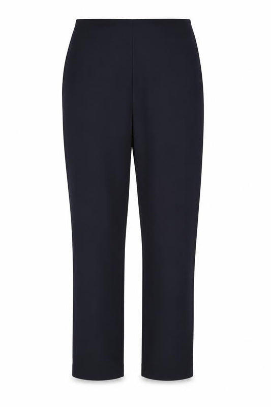 Front view of Principles women’s blue dress pants trousers, size UK 10, 25-inch leg