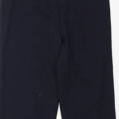 Brand and care label for Principles women’s blue dress pants trousers, size UK 10, 25-inch leg