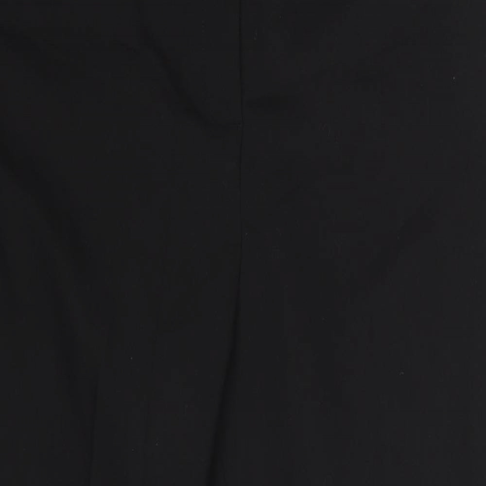 Papaya Womens Black   Dress Pants Trousers Size 14 L24 in