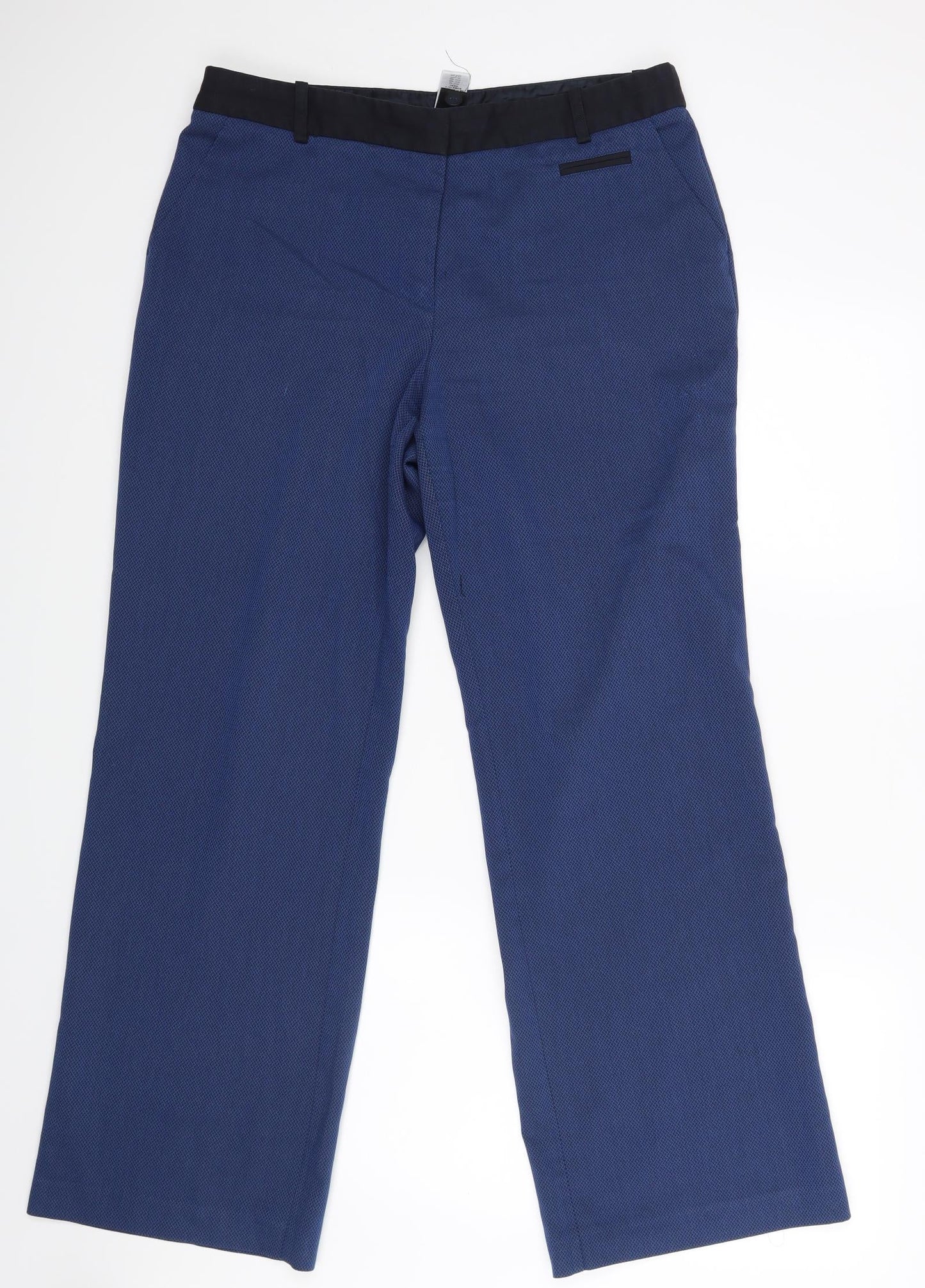 NEXT Womens Black   Trousers  Size 14 L30 in