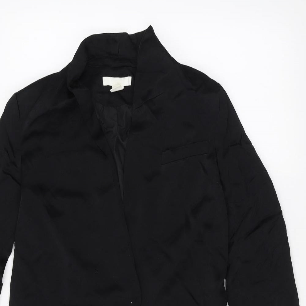 H&M Womens Black   Jacket  Size 6