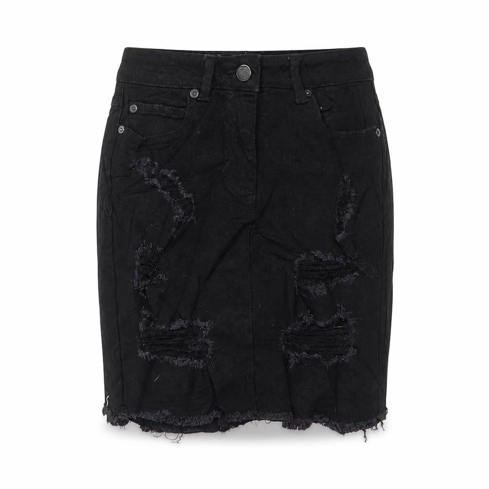 New Look Womens Black   A-Line Skirt Size 6
