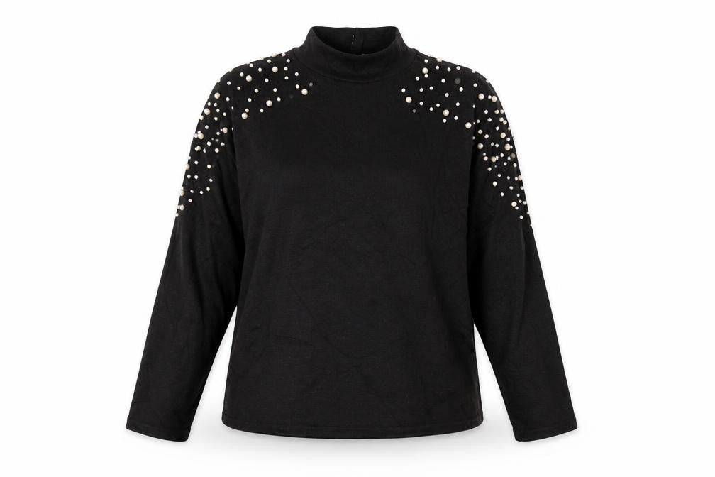 H&M Womens Black   Pullover Jumper Size S