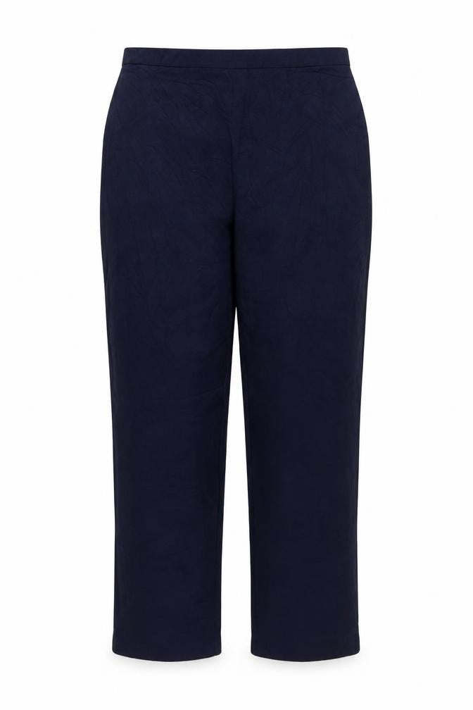Susan Graver Womens Blue   Trousers  Size M L26 in