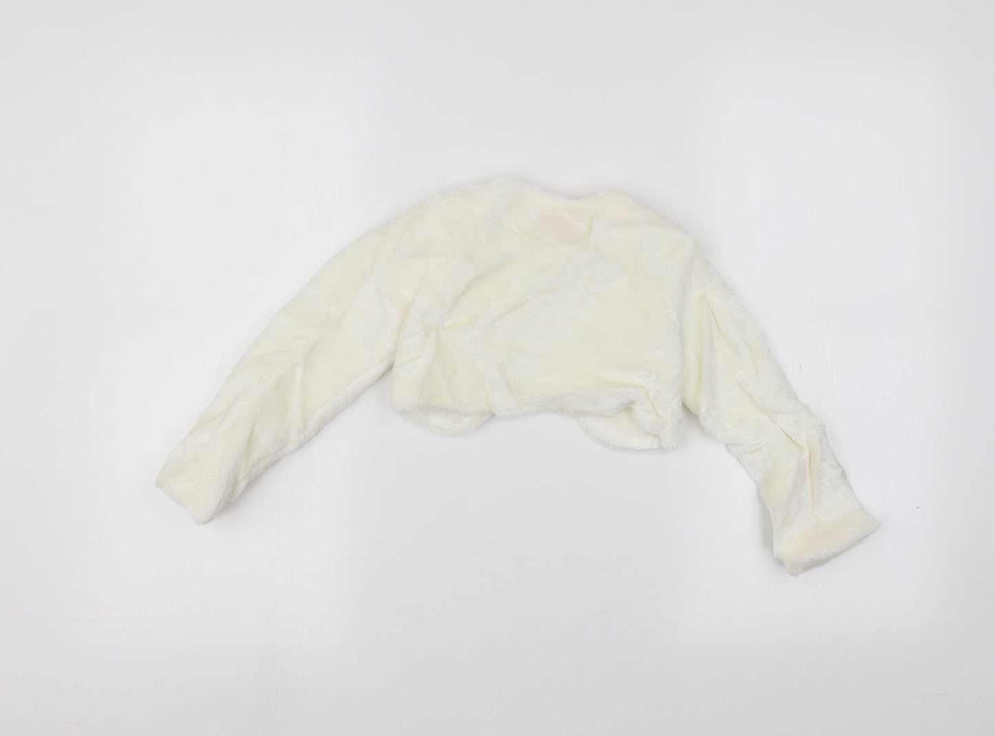 butterfly wings Girls White   Jacket  Size 4 Years