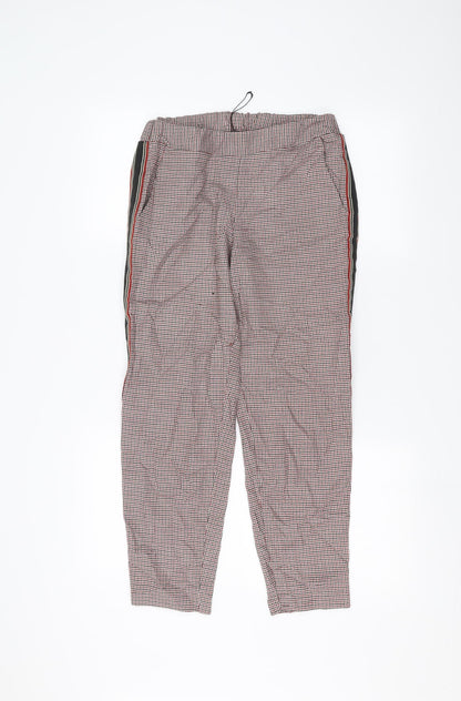 Primark Womens Red   Trousers  Size 6 L23 in