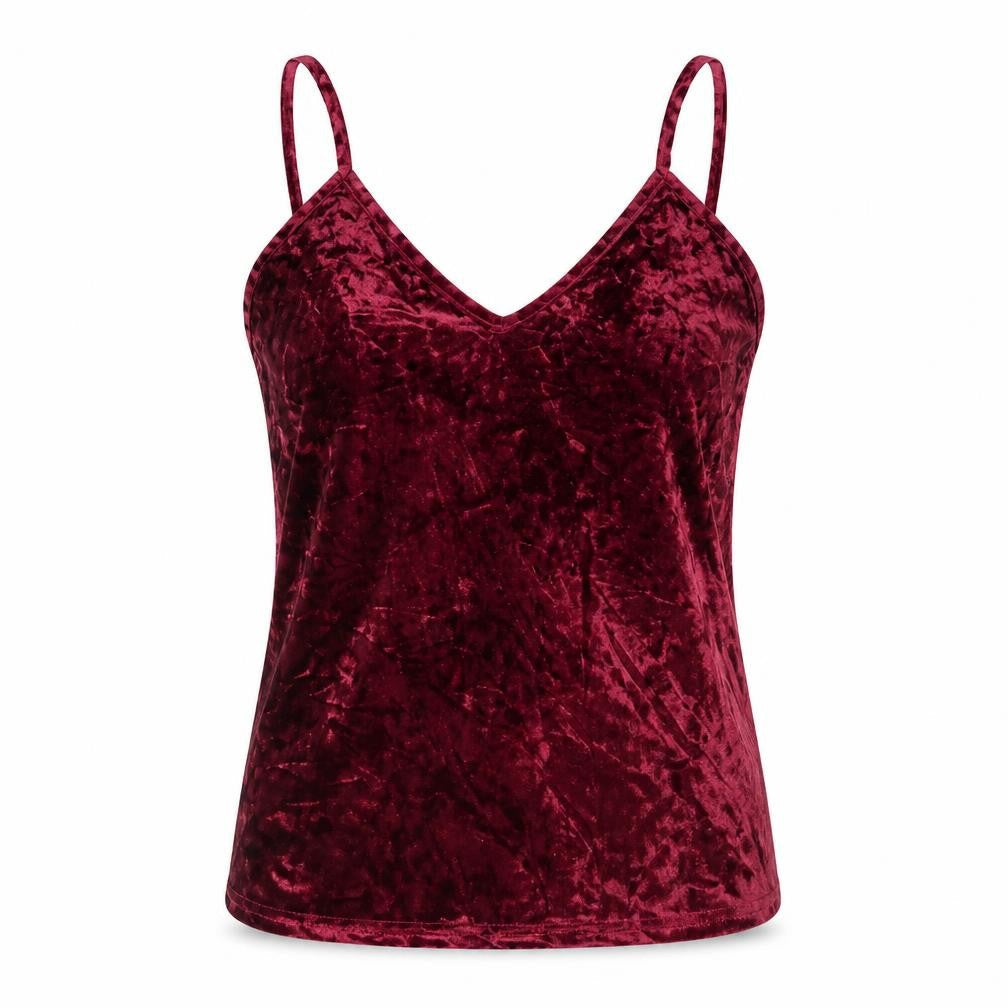 Sparkle & Fade Womens Red   Basic T-Shirt Size M