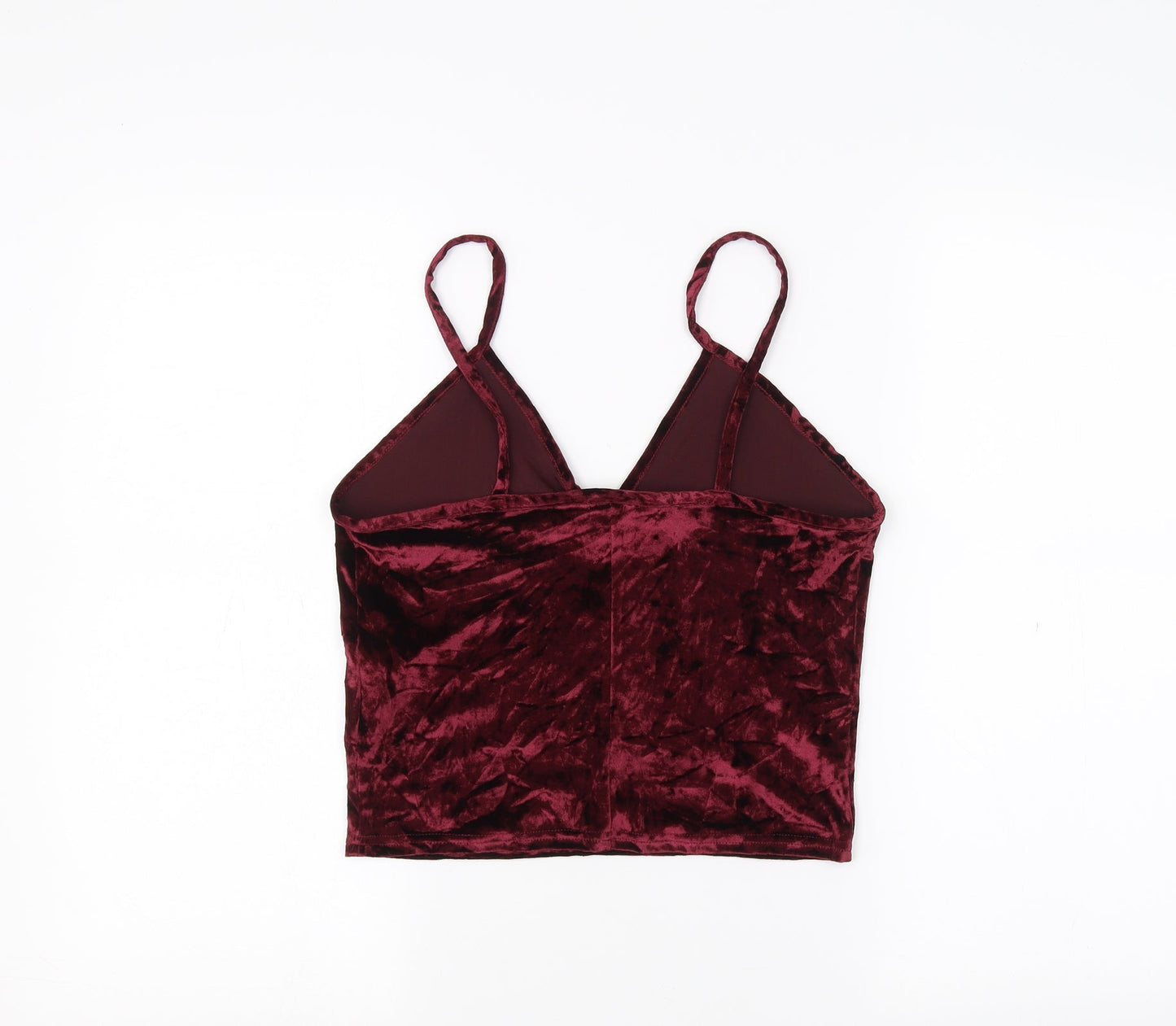 Sparkle & Fade Womens Red   Basic T-Shirt Size M