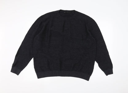 Preloved George Womens Black   Pullover Jumper Size 2XL - Front