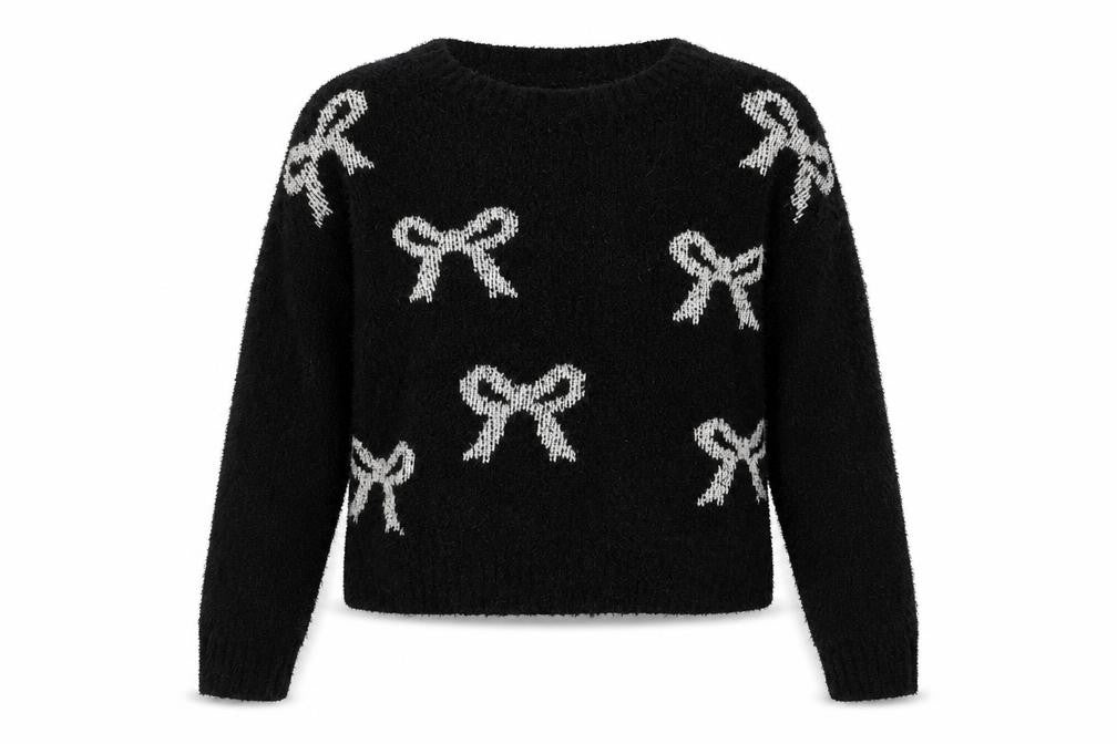 Love knitwear Womens Black   Pullover Jumper Size 10