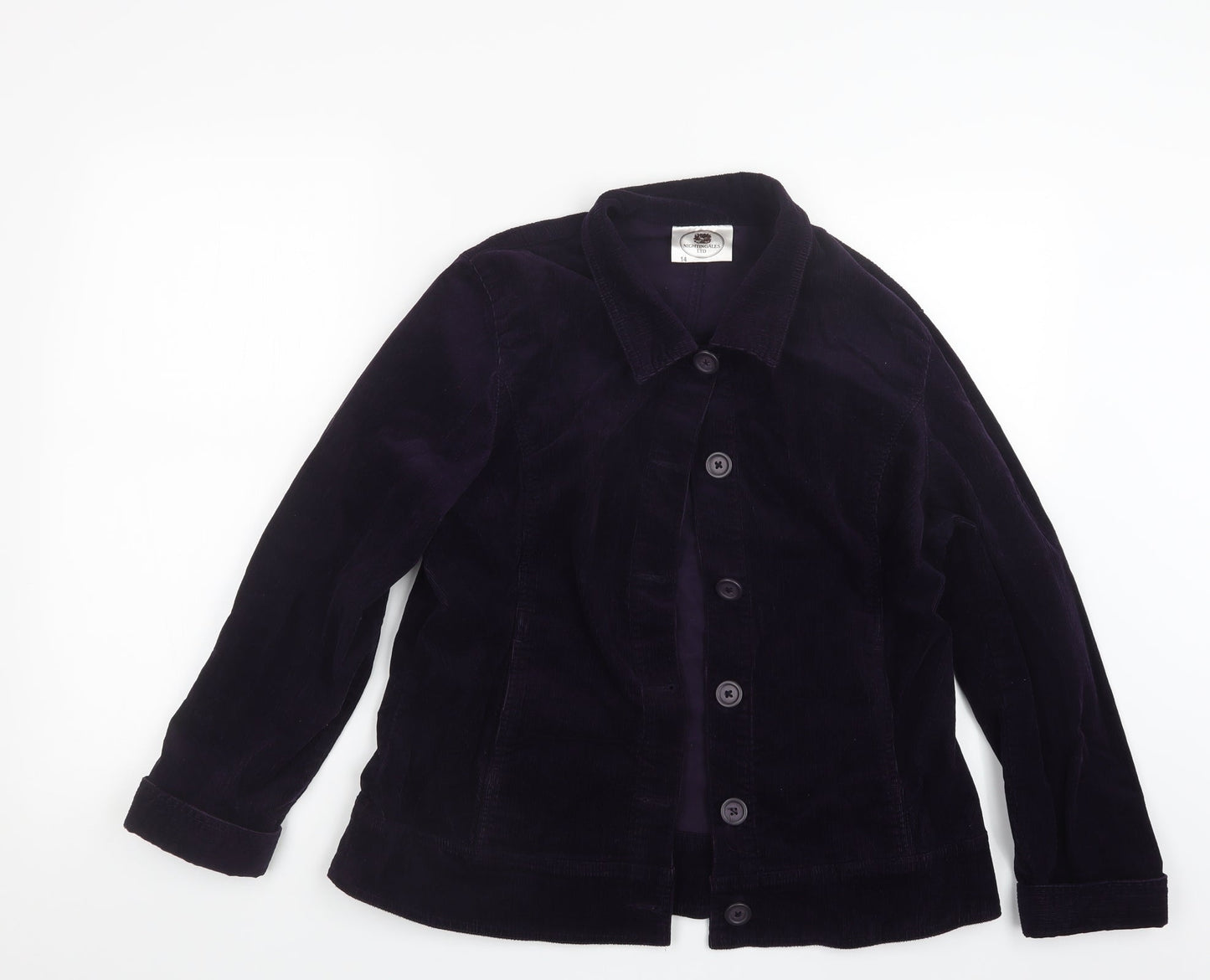 Nightingales Womens Purple   Jacket  Size 14