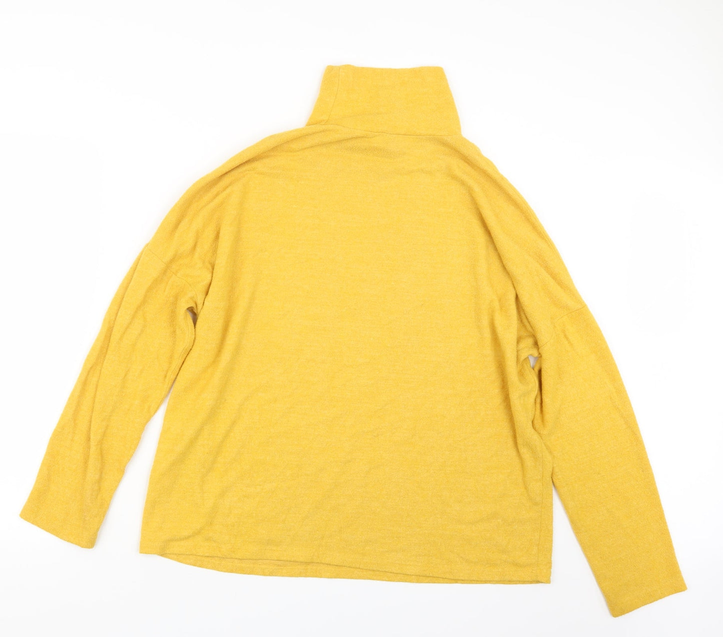 H&M Womens Yellow   Pullover Jumper Size L