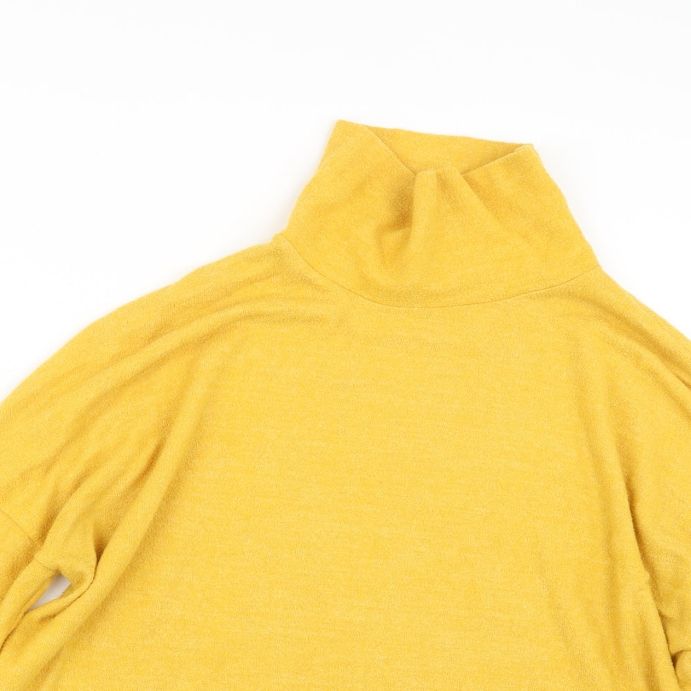 H&M Womens Yellow   Pullover Jumper Size L