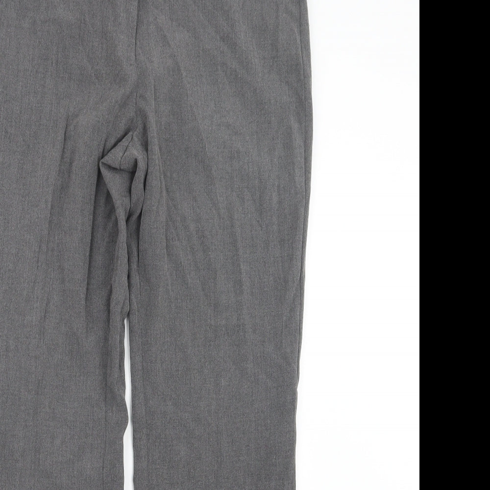 Florence + Fred Womens Grey   Trousers  Size 12 L30.5 in