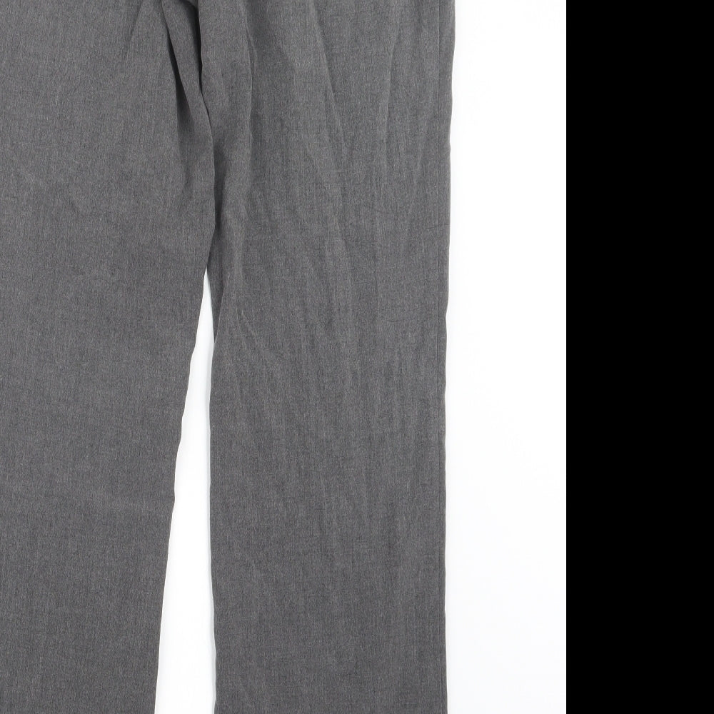 Florence + Fred Womens Grey   Trousers  Size 12 L30.5 in