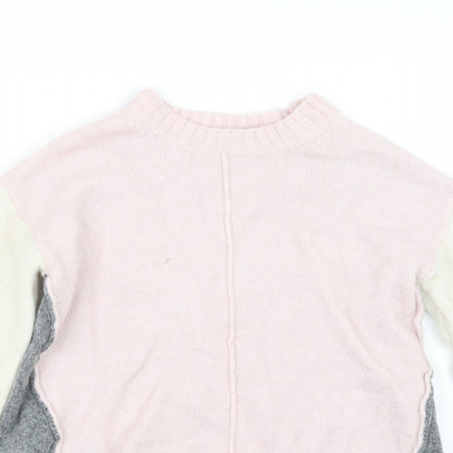 Marks & Spencer Womens Pink  Knit Pullover Jumper Size S