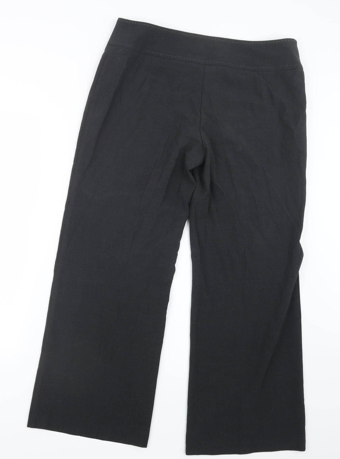 Marks and Spencer Womens Grey   Trousers  Size 14 L28 in