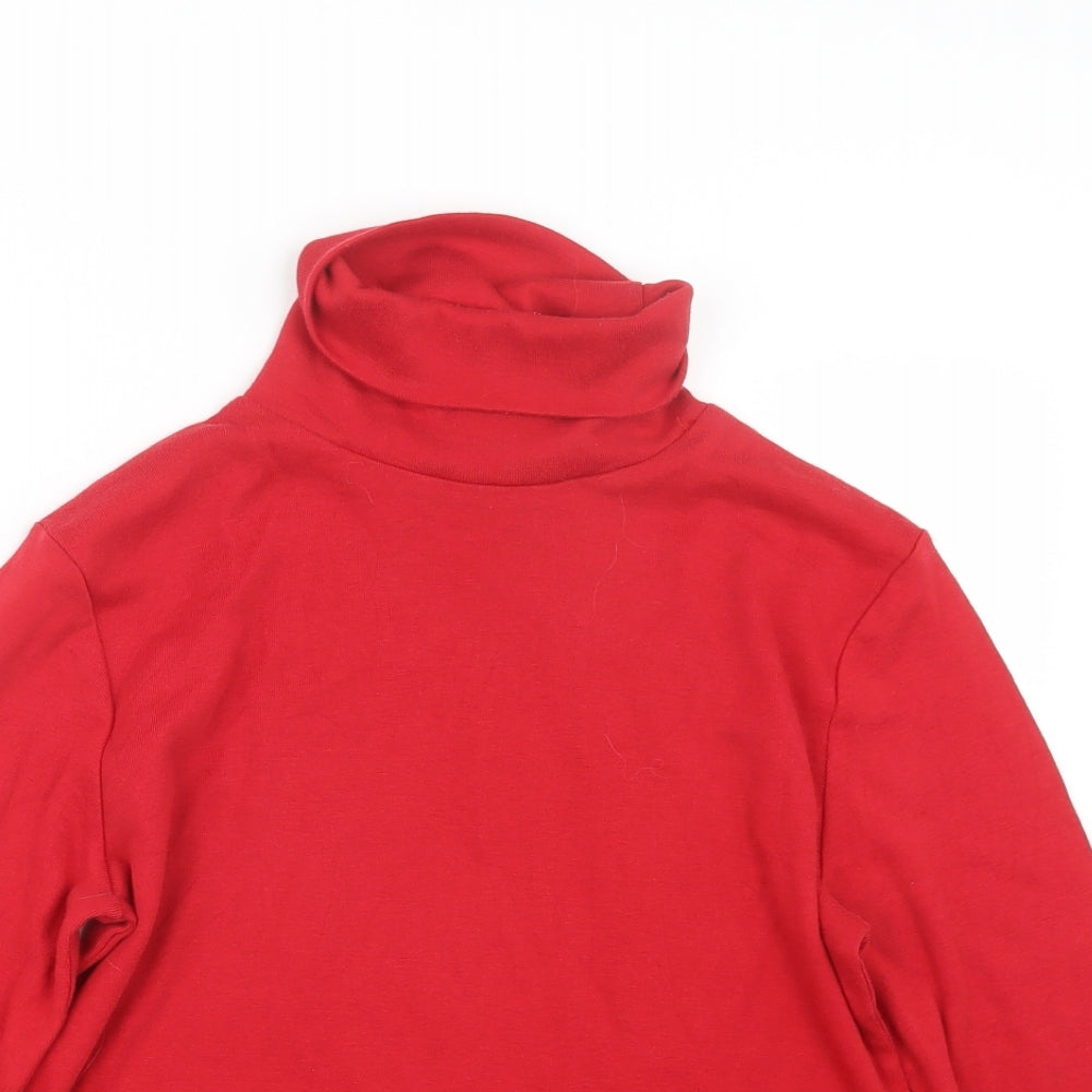 Emreco Womens Red  Knit Pullover Jumper Size 14