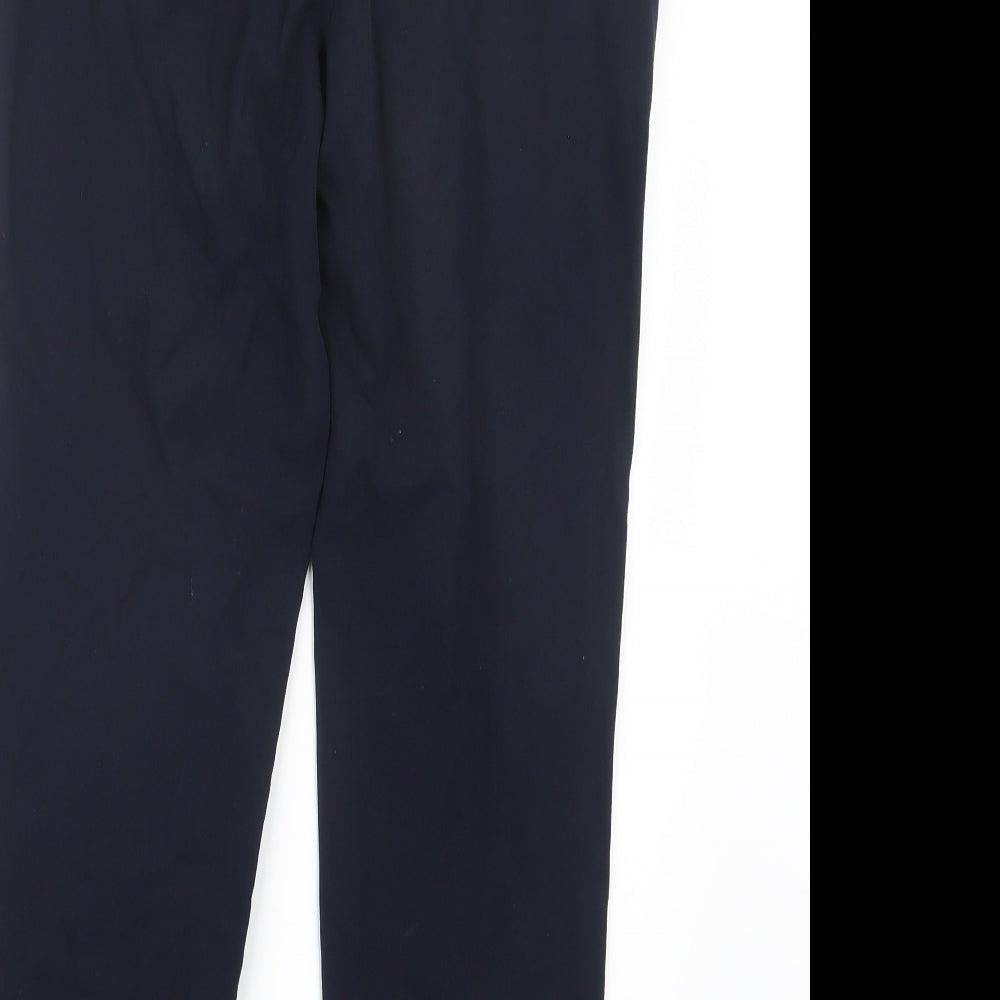 Marks and Spencer Womens Blue   Trousers  Size 10 L26.5 in