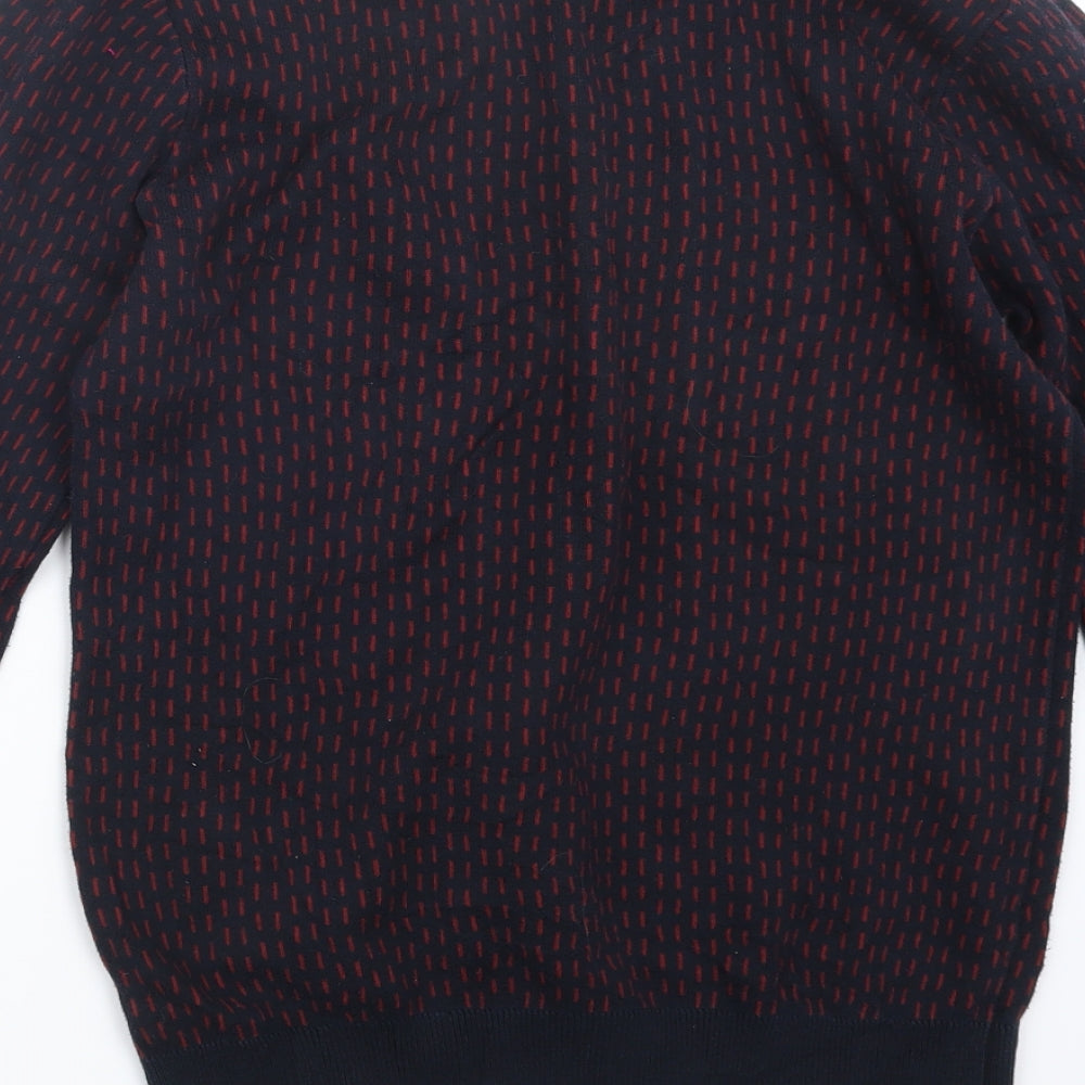 NEXT Mens Blue  Knit Pullover Jumper Size S