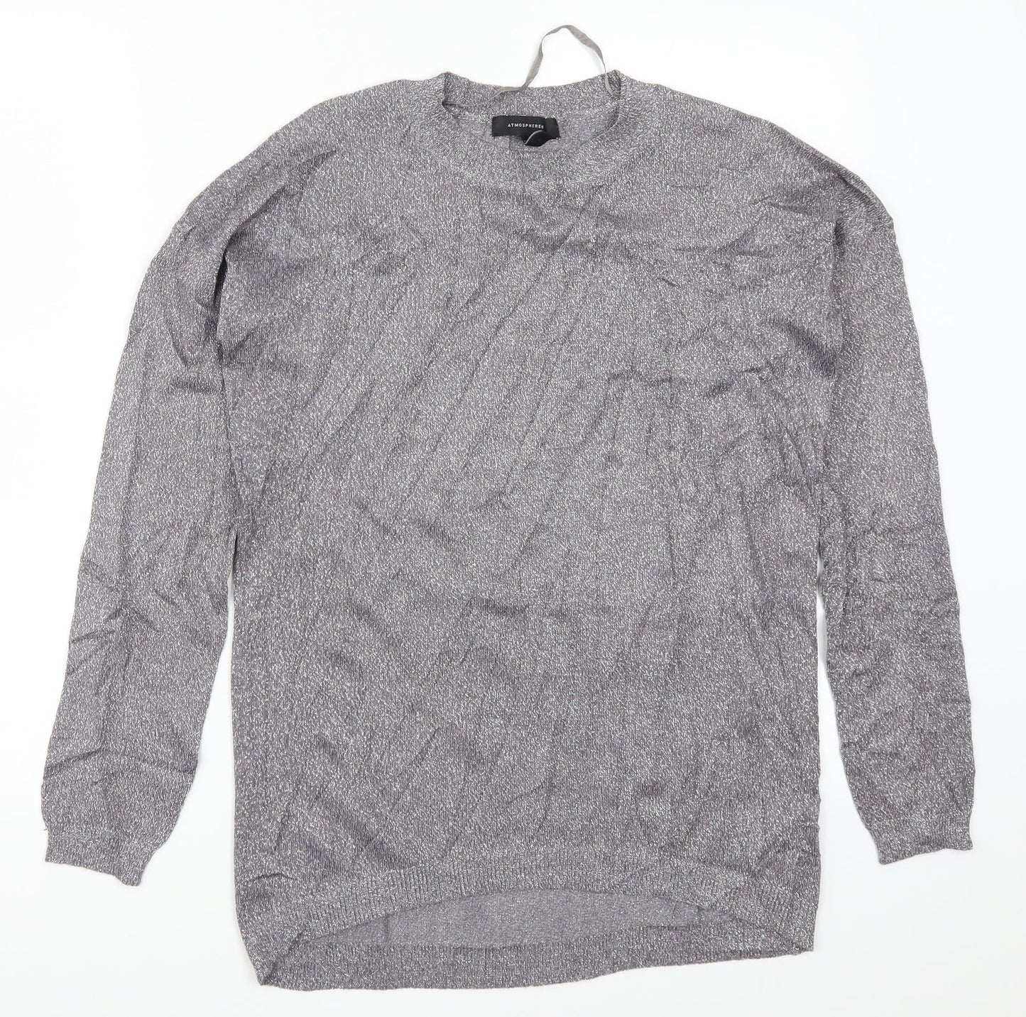Atmosphere Womens Grey   Pullover Jumper Size 8