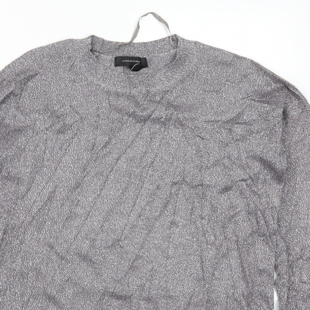 Atmosphere Womens Grey   Pullover Jumper Size 8
